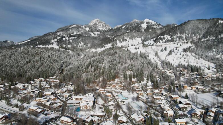 Blick auf Bayrischzell