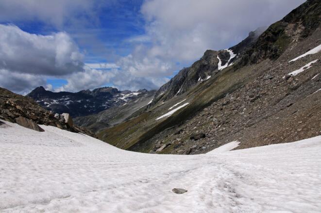Blick aus der Feldseescharte
