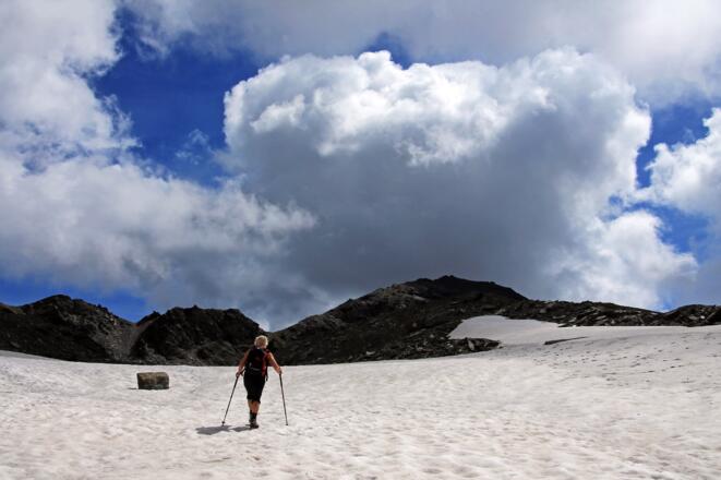 Aufstieg zur Feldseescharte