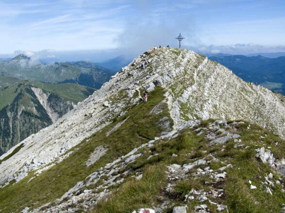 Rückblick zur Seekarspitze