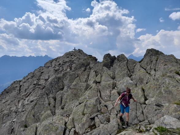 Auch die Hände werden gerne genutzt