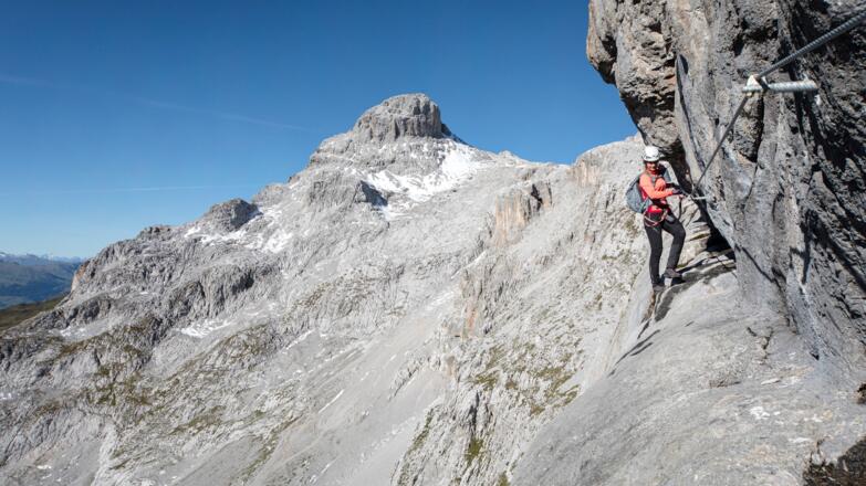 Klettersteig Partnunblick