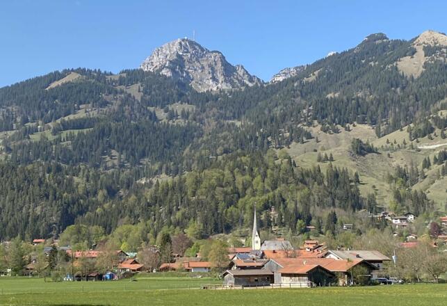 Bayrischzell - am Fuße des Wendelsteins - im Sommer