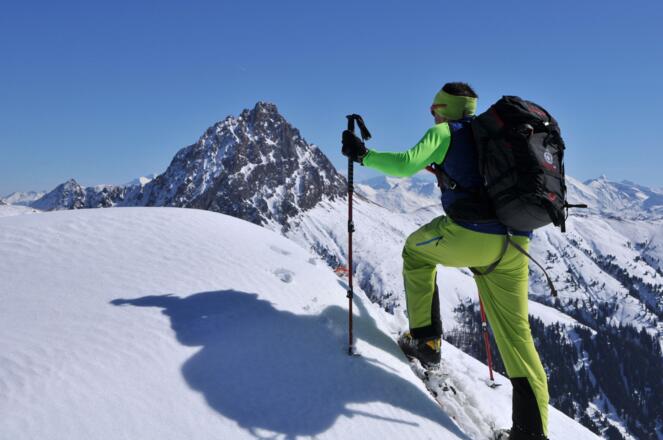 Gerstinger Joch, Blick zum Großen Rettenstein