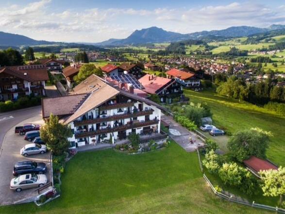 Luftaufnahme vom Haus