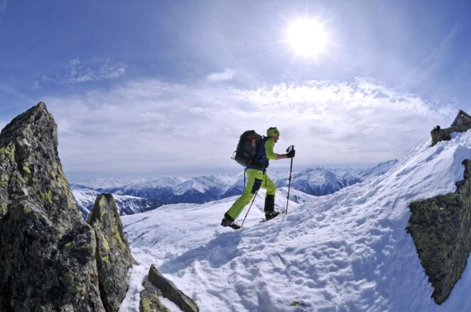 Kröndlhorn, die letzten Meter vor dem Gipfel