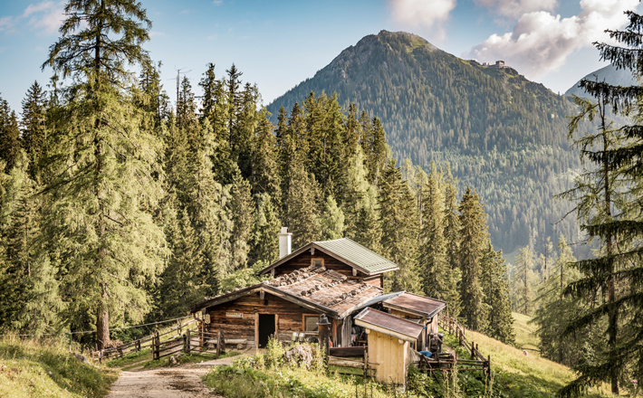 Der unterste Kaser auf der Priesbergalm
