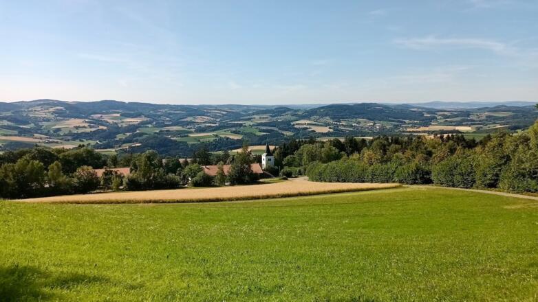 Aussicht im Anstieg zum Gallner-Gipfel