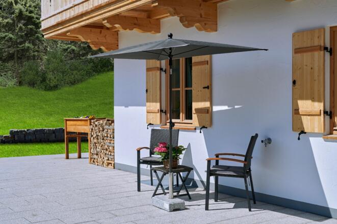 Genießen Sie den Aufenthalt auf unserer Terrasse