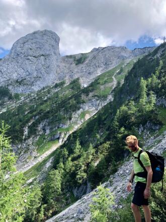 Ausblick zum Handgender Kogel