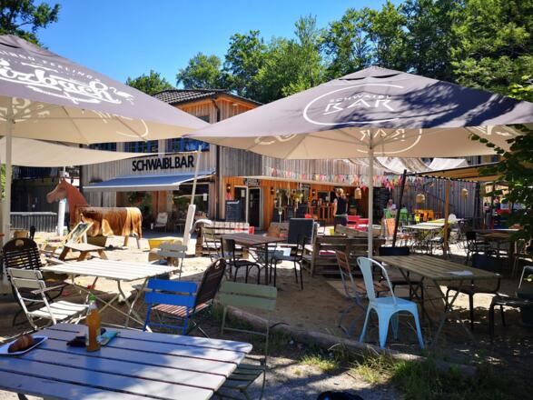 Beachlife am Starnberger See in der Schwaiblbar