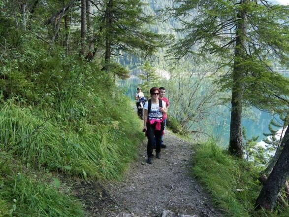 Wanderung zum Haldensee