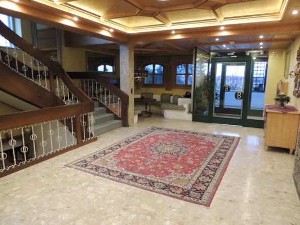 Eingangsbereich Hotel Blumenhof