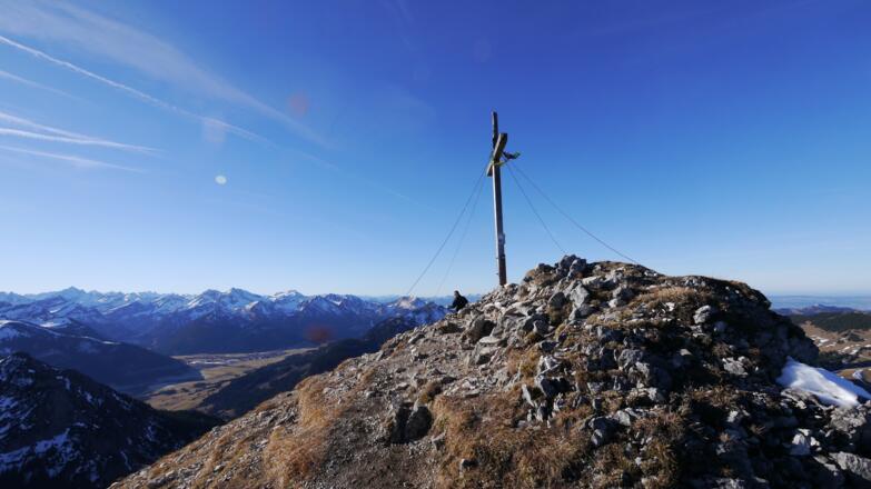 Gipfelkreuz des Brentenjochs