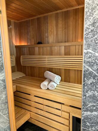 Sauna im Appartement