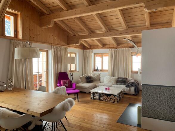 Offener Wohn - Essbereich Appartement 3