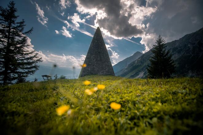 Imposant: die Kaisersäule.