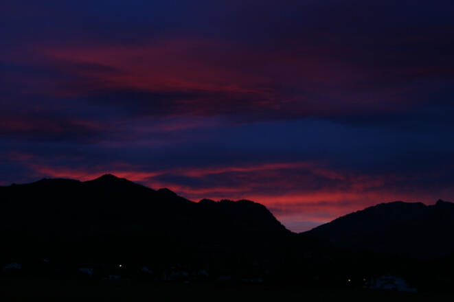 Sonnenaufgaang Illertal