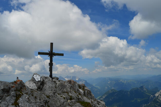 Gipfelkreuz Kammerlinghorn