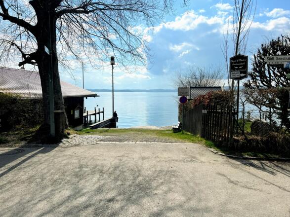 Blick auf den Starnberger See