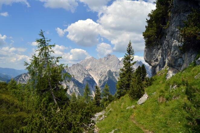 Aufstieg zum Kammerlinghorn