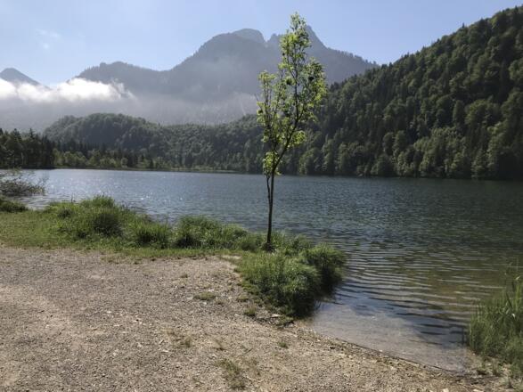 Schwansee, Badegumpen