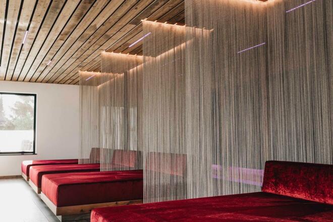 Ruheraum mit Panoramaaussicht