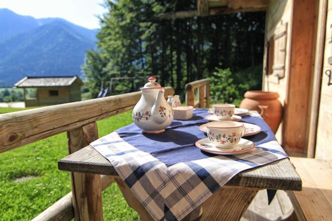 Unser Frühstücksplatzer´ l der Ferienwohnung Kimpfbeck