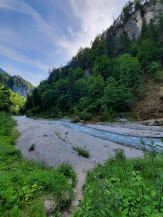 Eingang der Bürser Schlucht