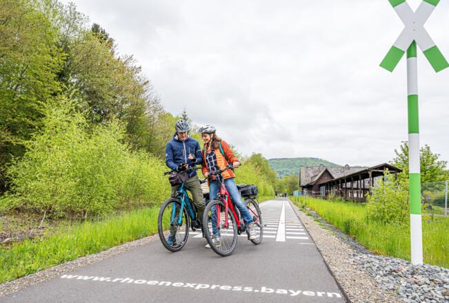 Rhönexpress Bahnradweg