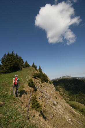 Gipfelrücken zum Spieser