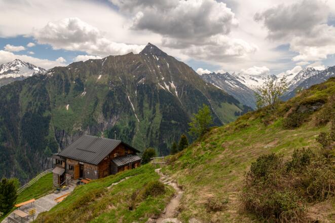 Das Ziel: die Gamshütte