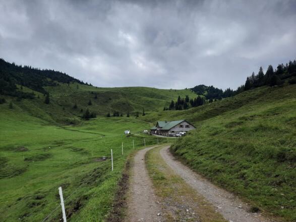 Blick zurück Richtung Alpe Els
