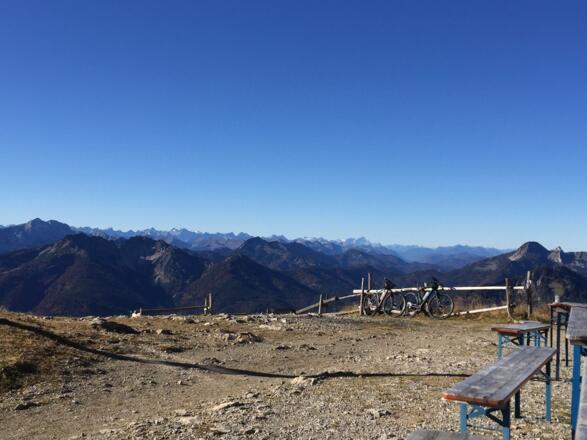 Ausblick beim Rotwandhaus