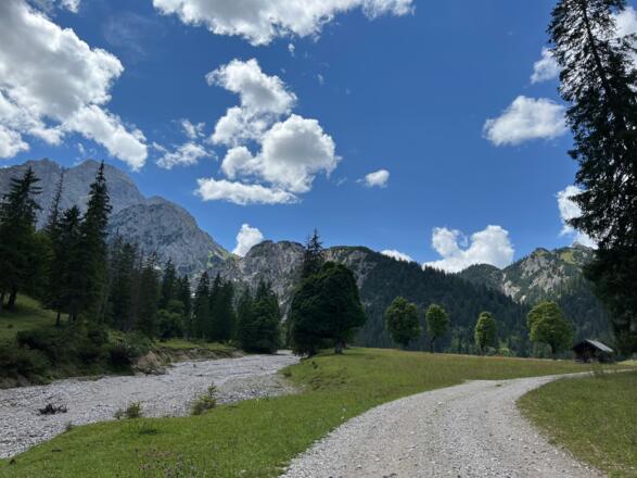 Talboden bei der Rontalalm