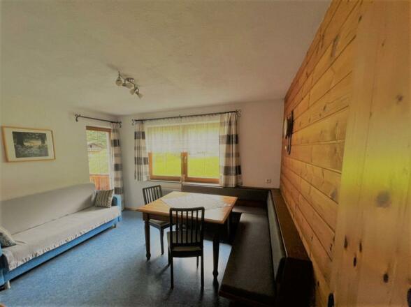 Wohnzimmer Haus Bachstelze im Stubaital