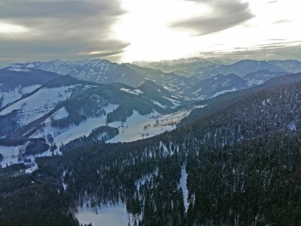 Aussicht vom Gipfel