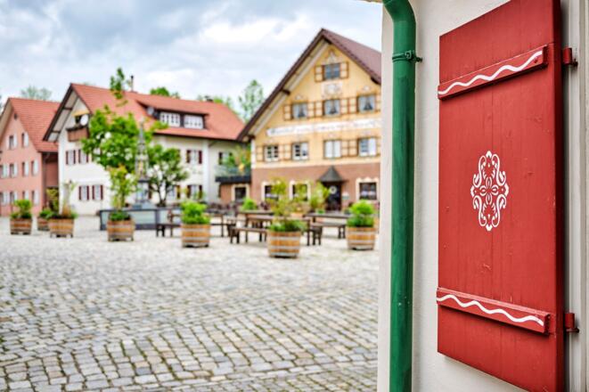 Marktplatz in Eglofs-Argenbühl