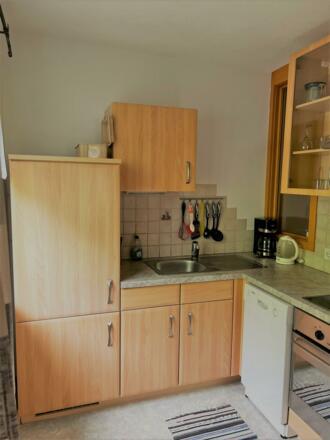 Küche in der Wohnung