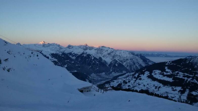 Sonnenaufgang am Hochjoch