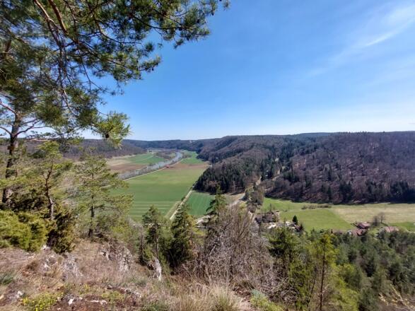 Aussichtspunkt oberhalb Altmühlmünster