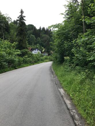 Straße Richtung Kehlegg