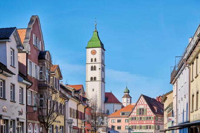 Historische Altstadt von Wangen im Allgäu