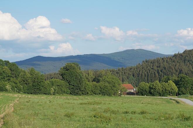 Blick zum Einödriegel nach Rimbeck