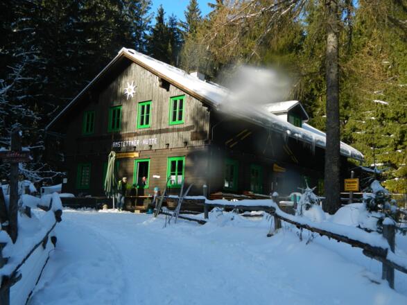 Einkehrempfehlung Amstettner Hütte