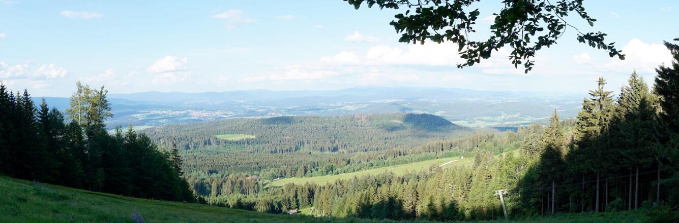 Panorama von Riegellift-Abfahrt