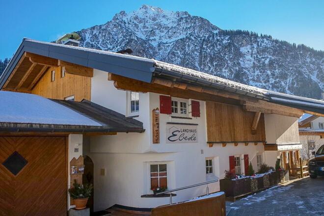 Landhaus Eberle im Winter