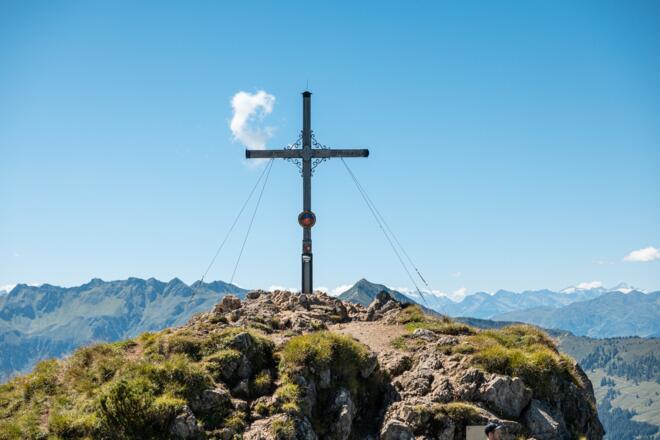 Gipfelkreuz Gratlspitze Alpbach