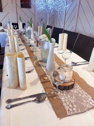 gedeckter Tisch