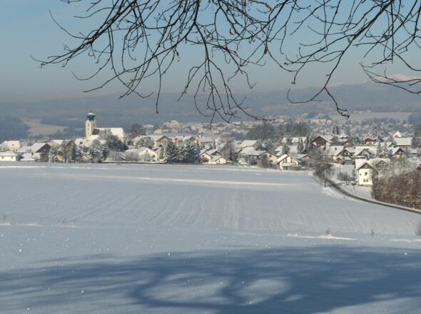 Blick nach Thyrnau